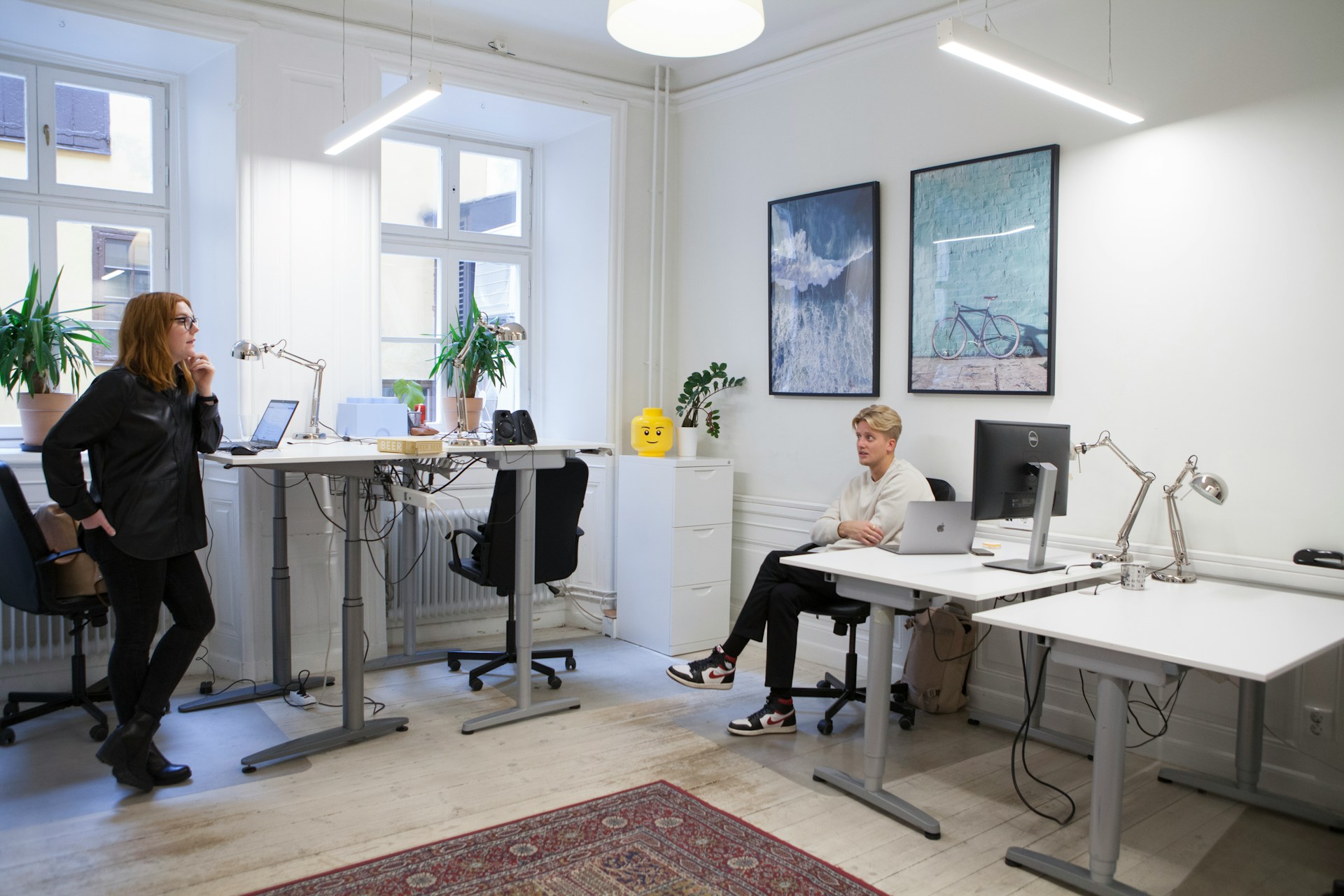 Kramellor desk setup